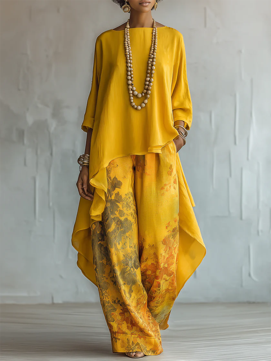 Fiorella | Flowing Bohemian Two-Piece Set