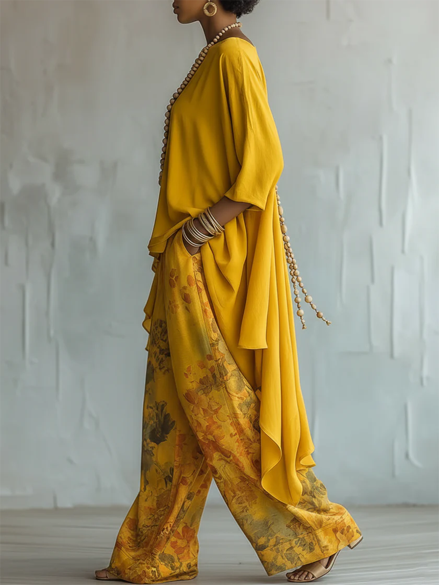 Fiorella | Flowing Bohemian Two-Piece Set