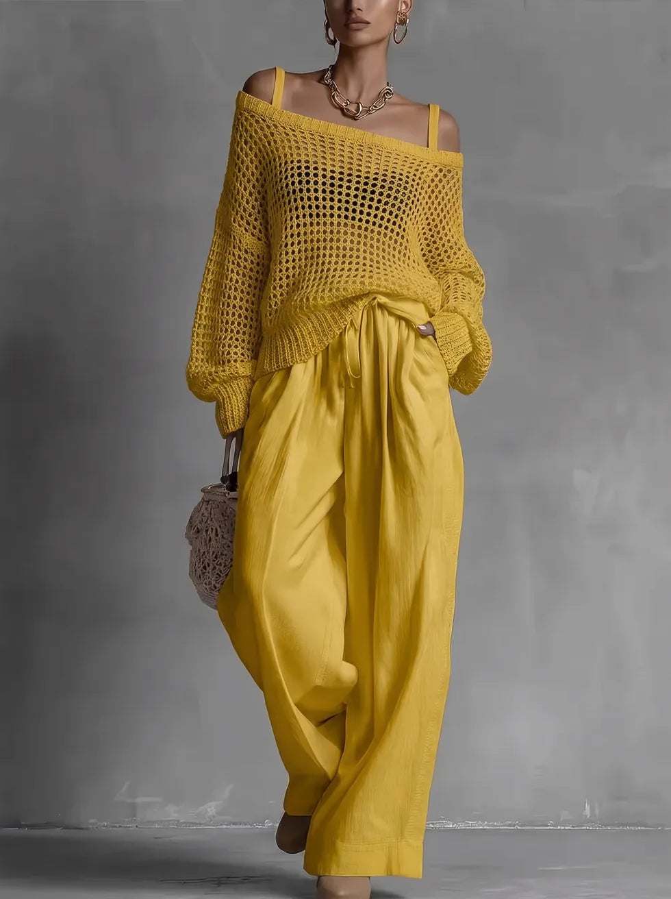 Claribel | Relaxed Knit Two-Piece Set